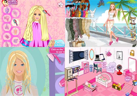 jogos de vestir Barbie 360